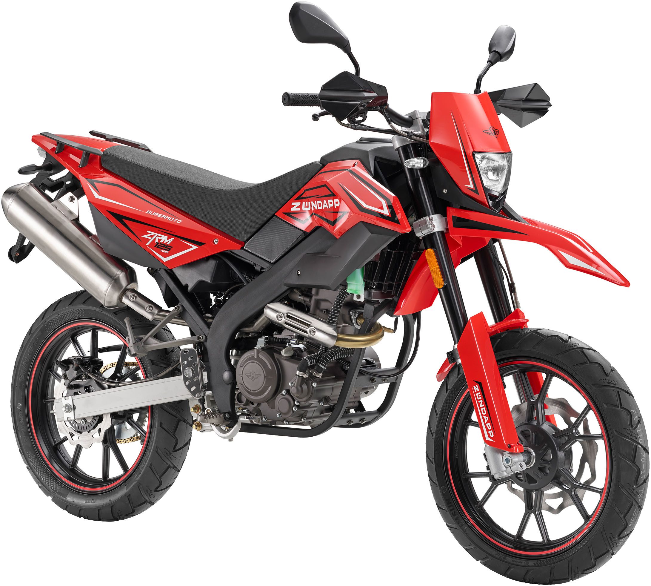 Zündapp Motorrad ZRM 125 Supermoto E5, 124 ccm, 102 km/h, Euro 5