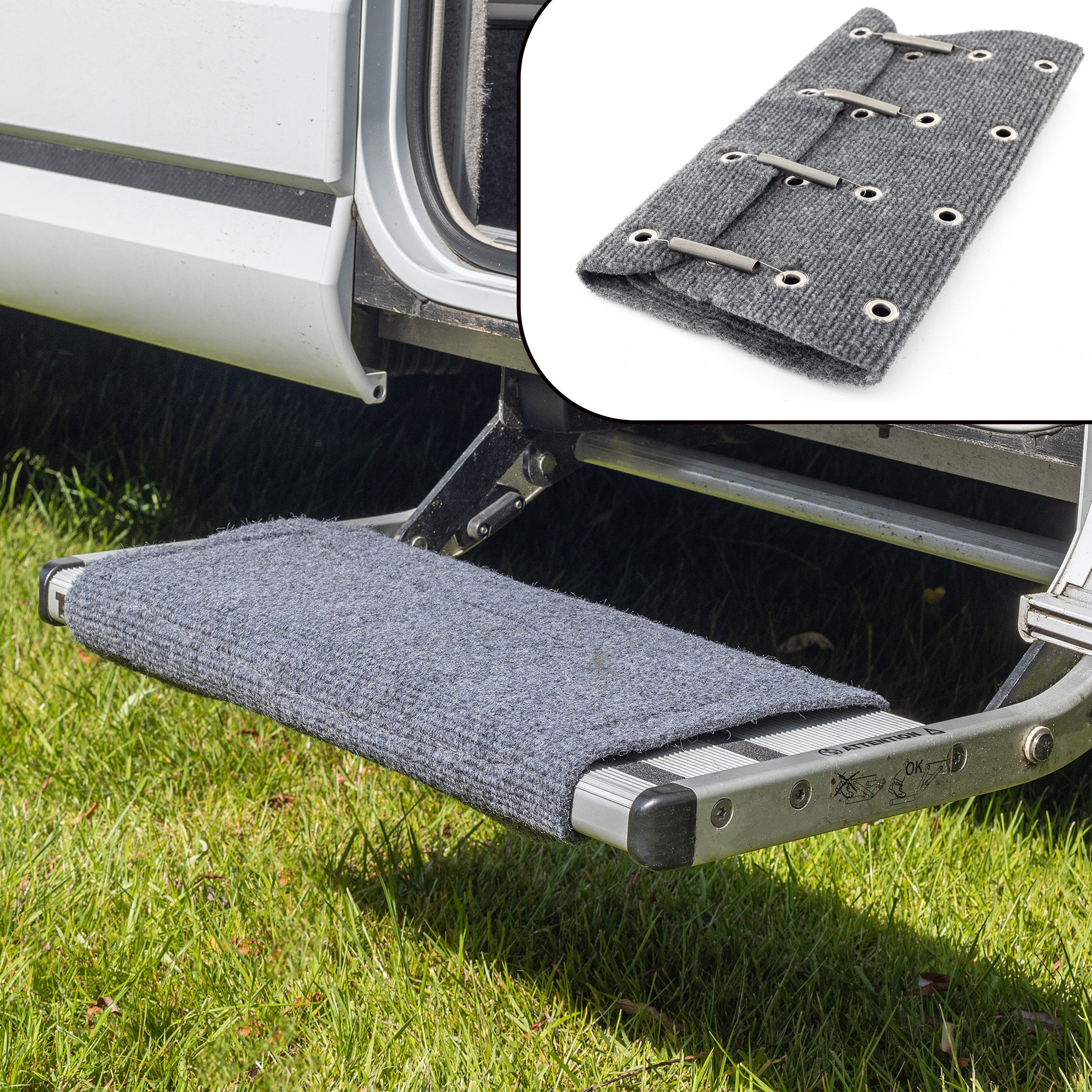 HomeBee Fußmatte HomeBee® rutschfeste Wohnmobil Trittstufen Fußmatte, für W günstig online kaufen