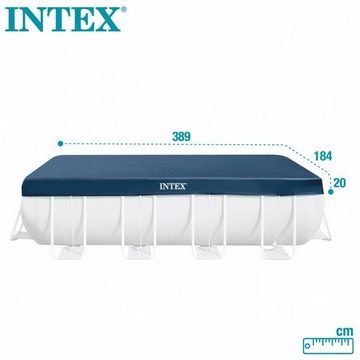 Intex Pool-Abdeckplane Intex Poolabdeckung 28037 400 x 200 cm Rechteckig für Garten-Rahmenpoo