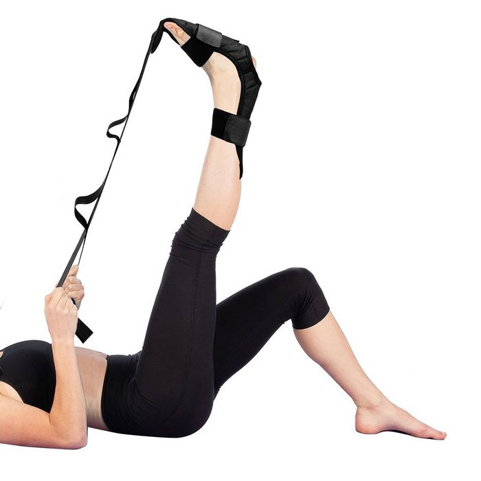 Housruse Stretchband Yoga Ligament Stretch Gurt Dehnungsband Gymnastik Gurt mit Schlaufen