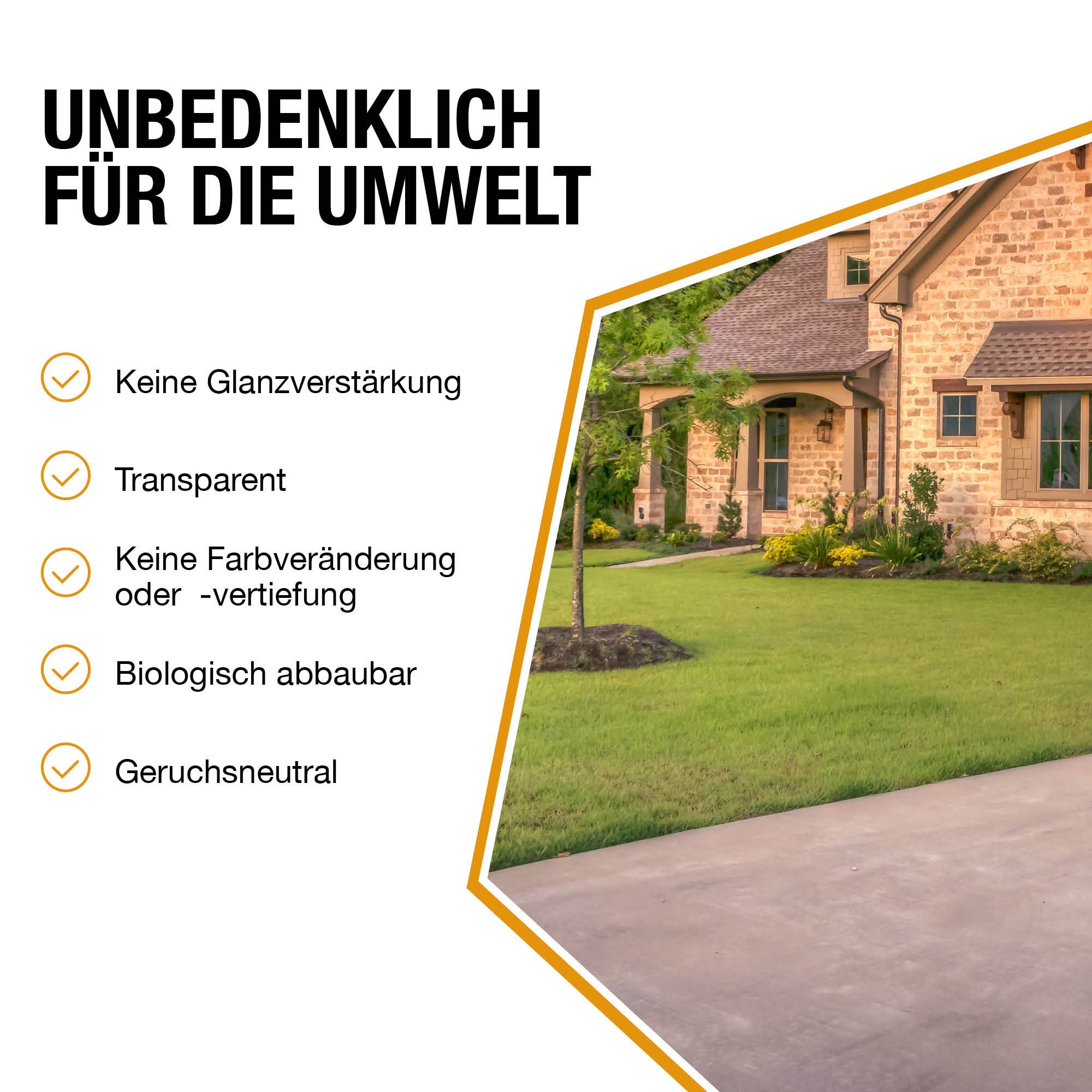 CleanglaS StoneprotecT SP5000 - 2 x 5 Liter - Steinversiegelung Naturstein-Imprägnierung