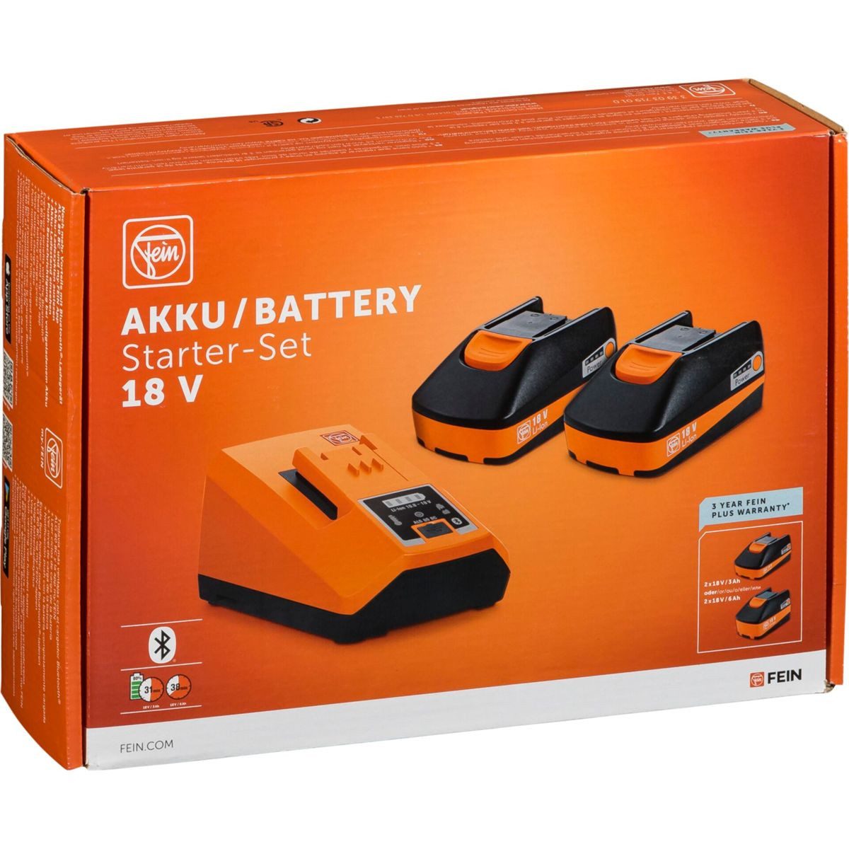 Fein Akku Starter Set 18V 6.0Ah Akku