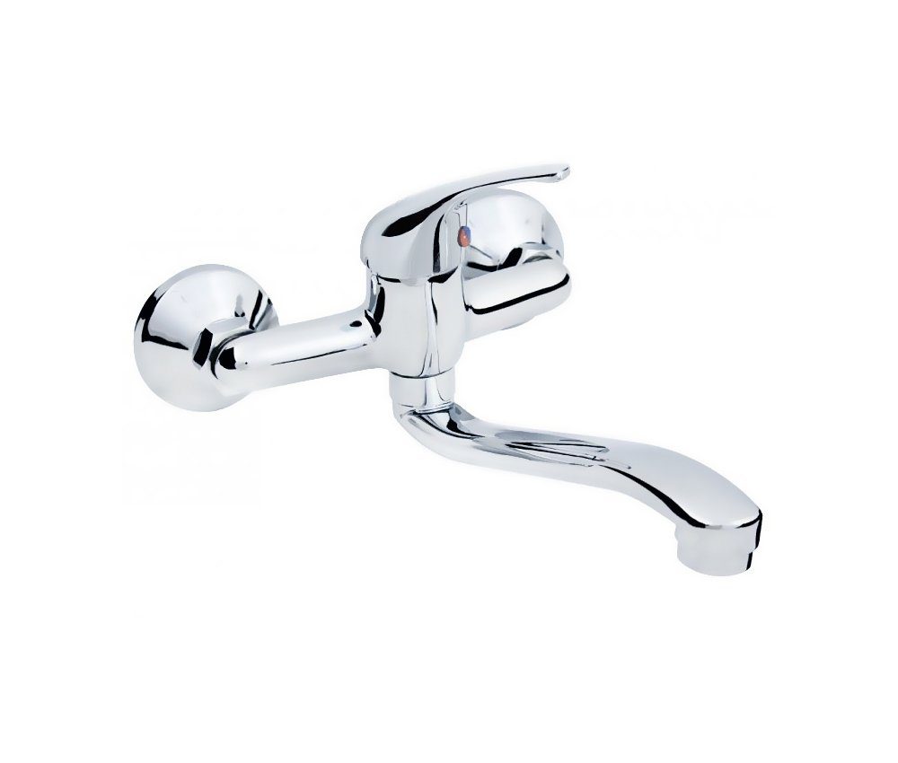 Hydroland Spültischarmatur NANO Küchenarmatur Wandmontage Einhebelmischer C günstig online kaufen