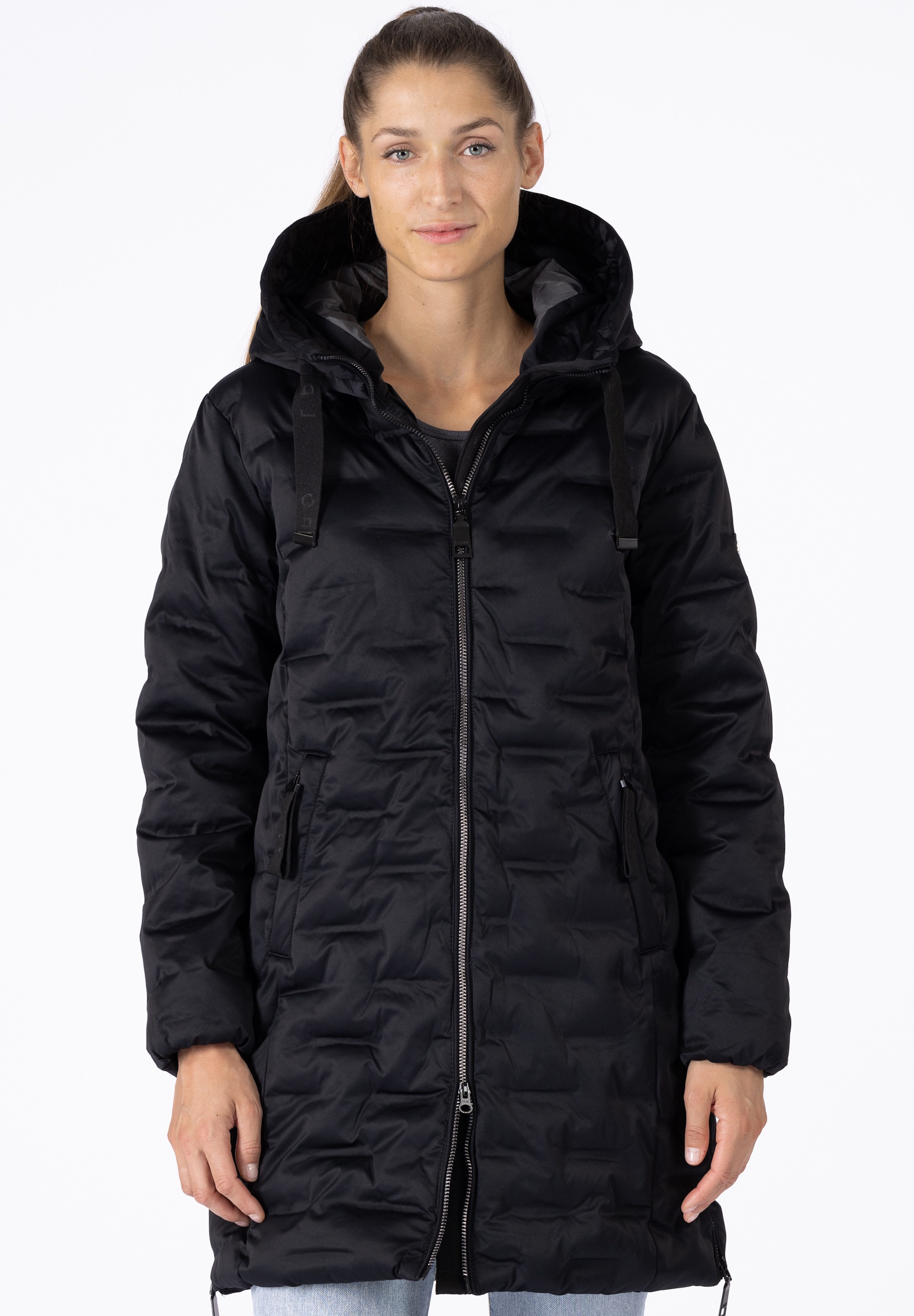 LPO Steppjacke MARA III LONG Damenmantel & Parka auch in Großen Größen erhältlich