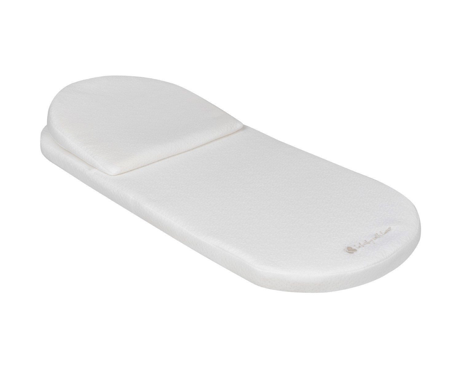 Kikkaboo Kinderwagen-Sitzauflage 3110701, (2-tlg), Matratze, Keilkissen, abnehmbarer Bezug, hypoallergen, ab Geburt