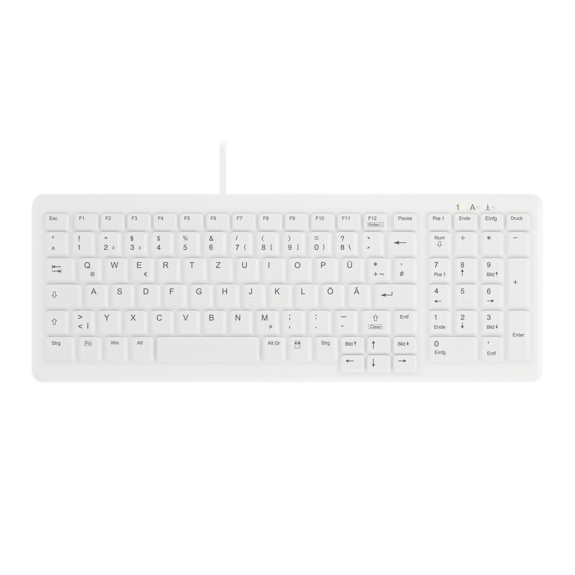 contour AK-C7000F-U1-W/GE USB-Tastatur