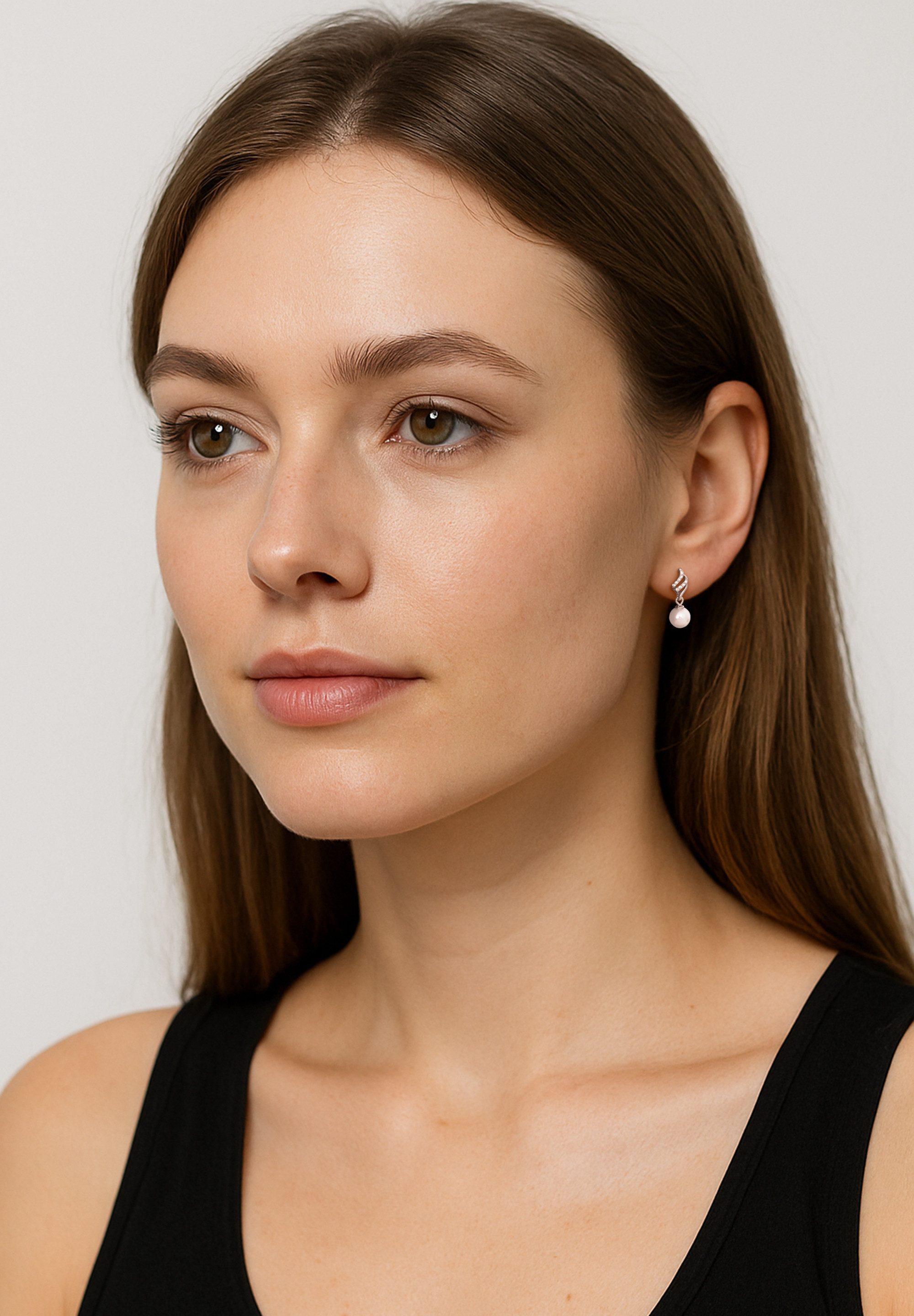 Sofia Milani Paar Ohrstecker Perle, 925 Silber Damen Schmuck - E2441 günstig online kaufen