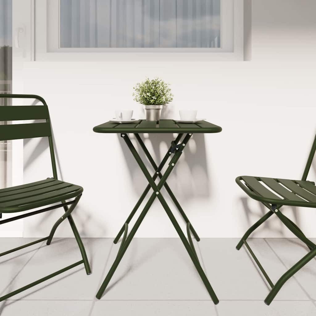 vidaXL Gartentisch Gartentisch Dunkelgrün 55 x günstig online kaufen