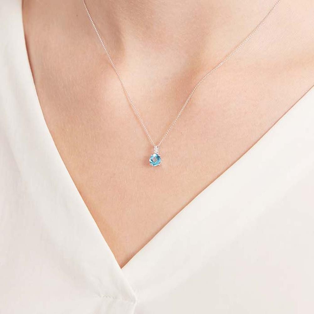 Unique Kettenanhänger Diamantanhänger ...