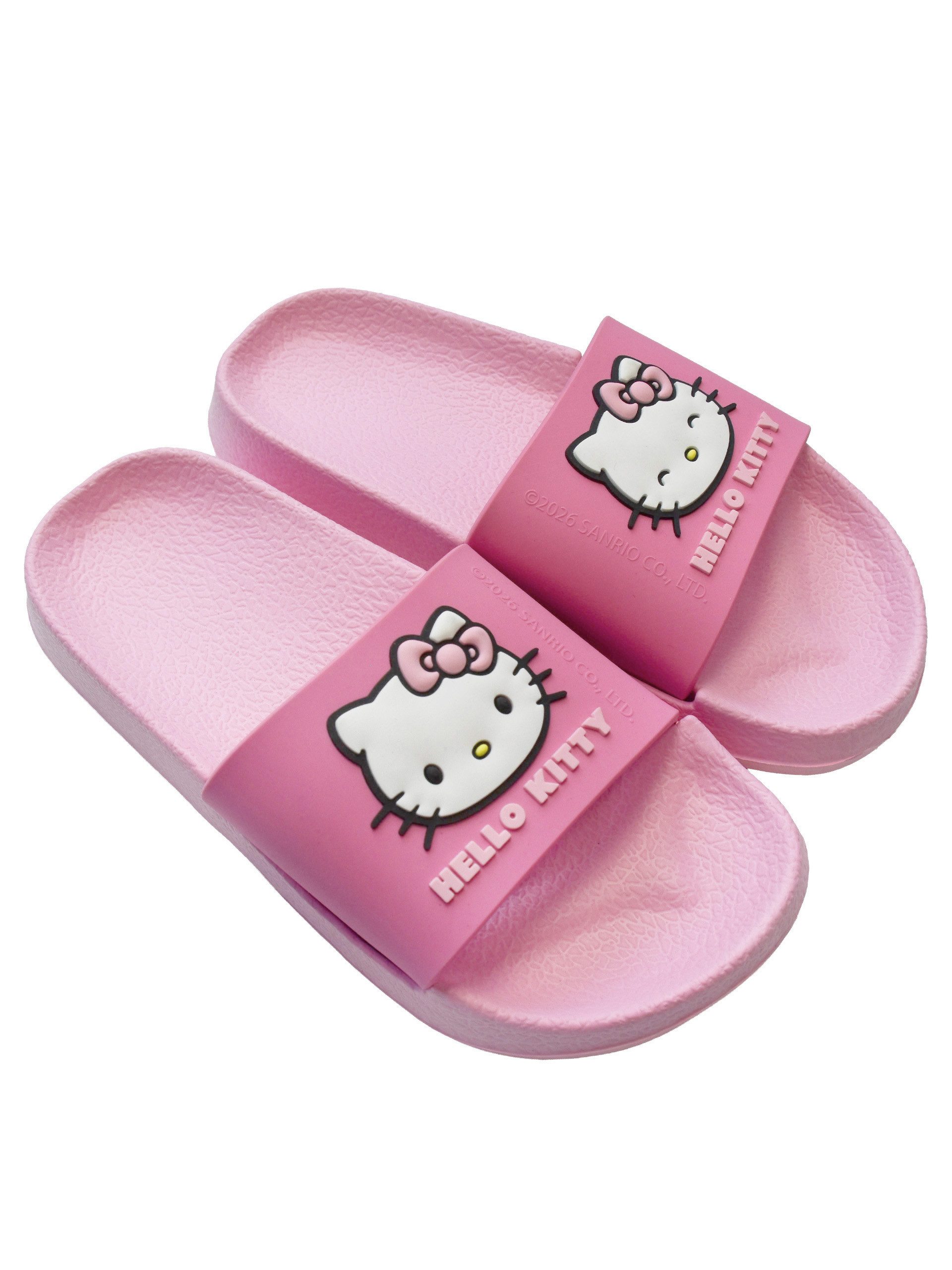 United Labels® Hello Kitty Badelatschen Badeschlappen Badesandalen Schlappen Badesandale – Bild 3 von 5