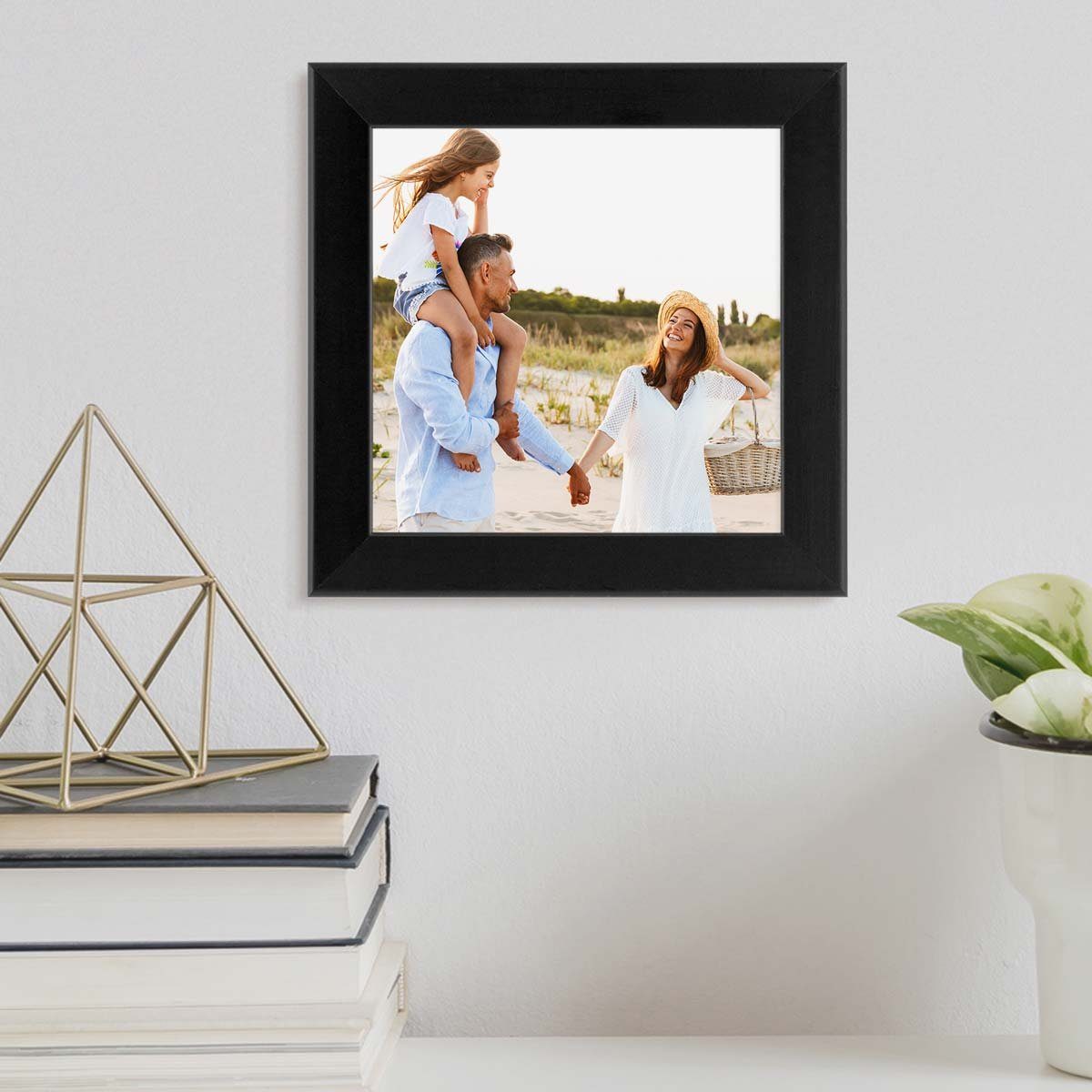 PHOTOLINI Bilderrahmen Poster-Einzelrahmen Modern Schmal günstig online kaufen