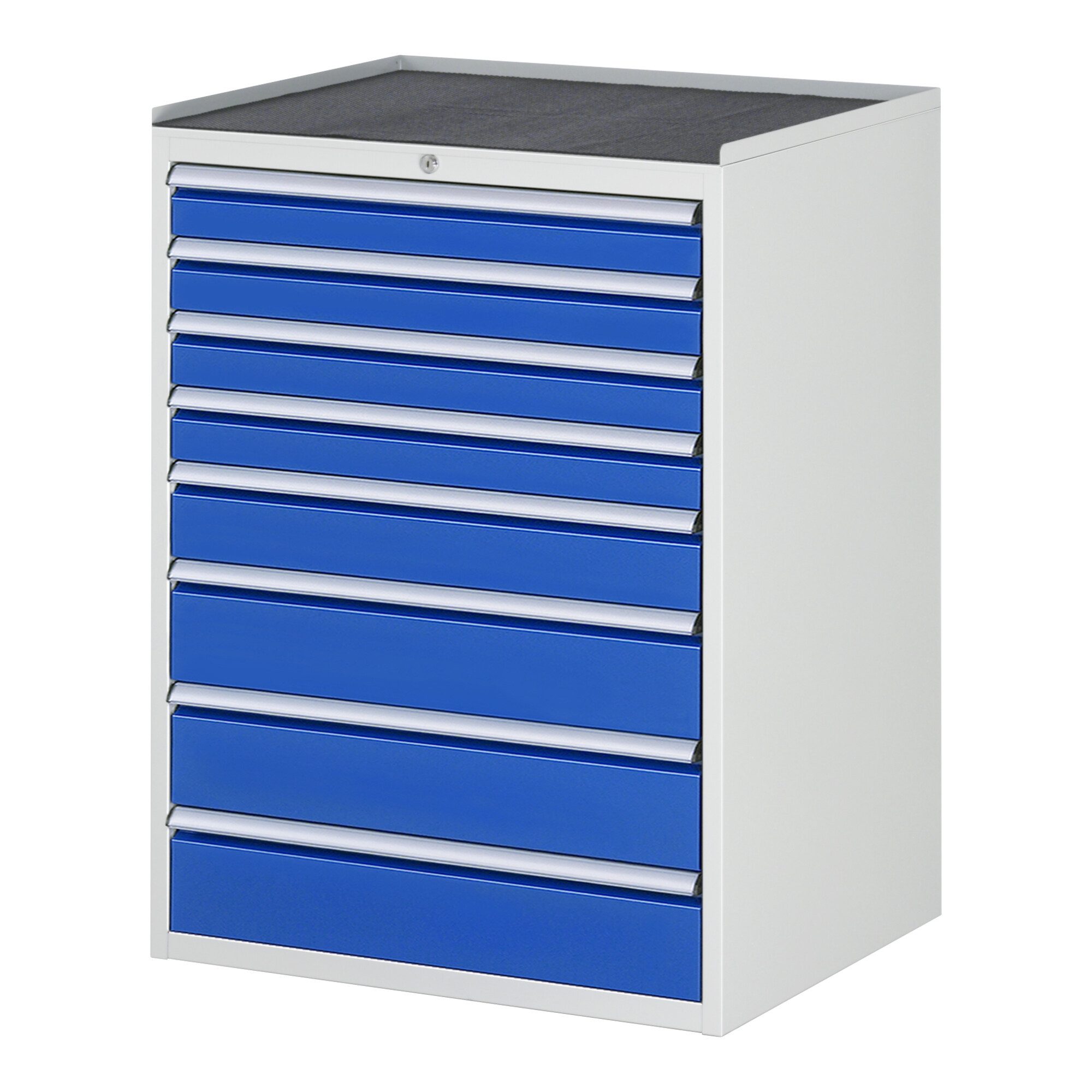 RAU Absperrband Rau Schubladenschrank m. Anti-Rutsch-Matte 8 Schubl.-XL 4x90 1x120 3x1