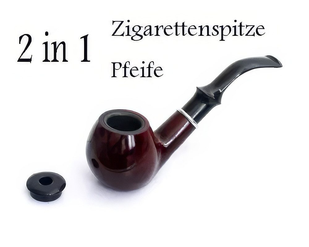 Yudu Signalpfeife Holzpfeife Pfeife gebogene Holz