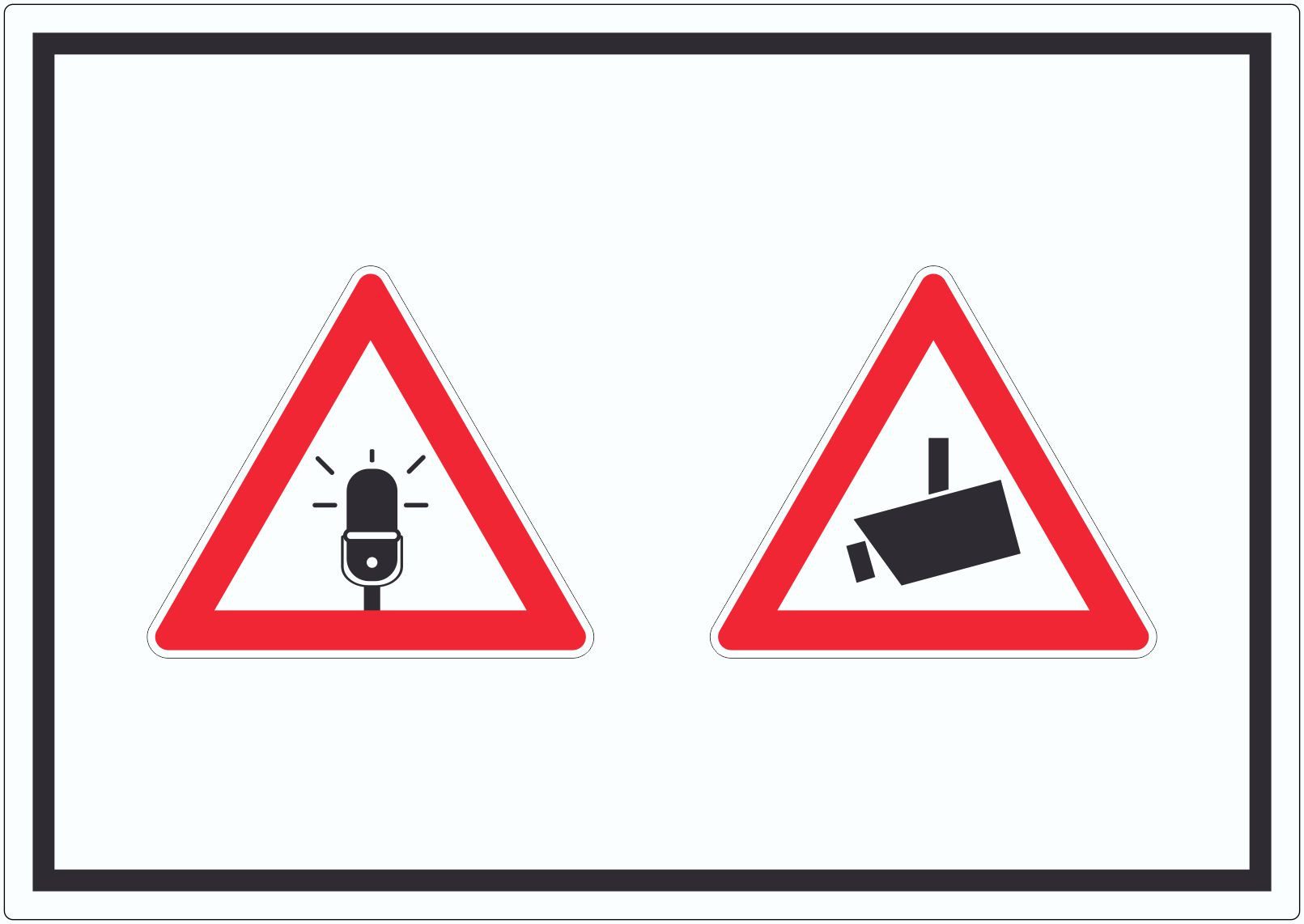 HB-Druck Aufkleber Achtung Audio- und Videoüberwachung Aufkleber Symbol, wetterfest, UV-beständig, kratzfest