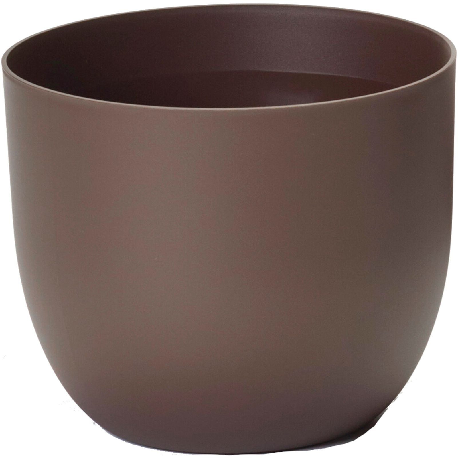 euro3plast Pflanzkübel Blumentopf "Rio Greener" 30 cm rost recyceltes Polypropylen