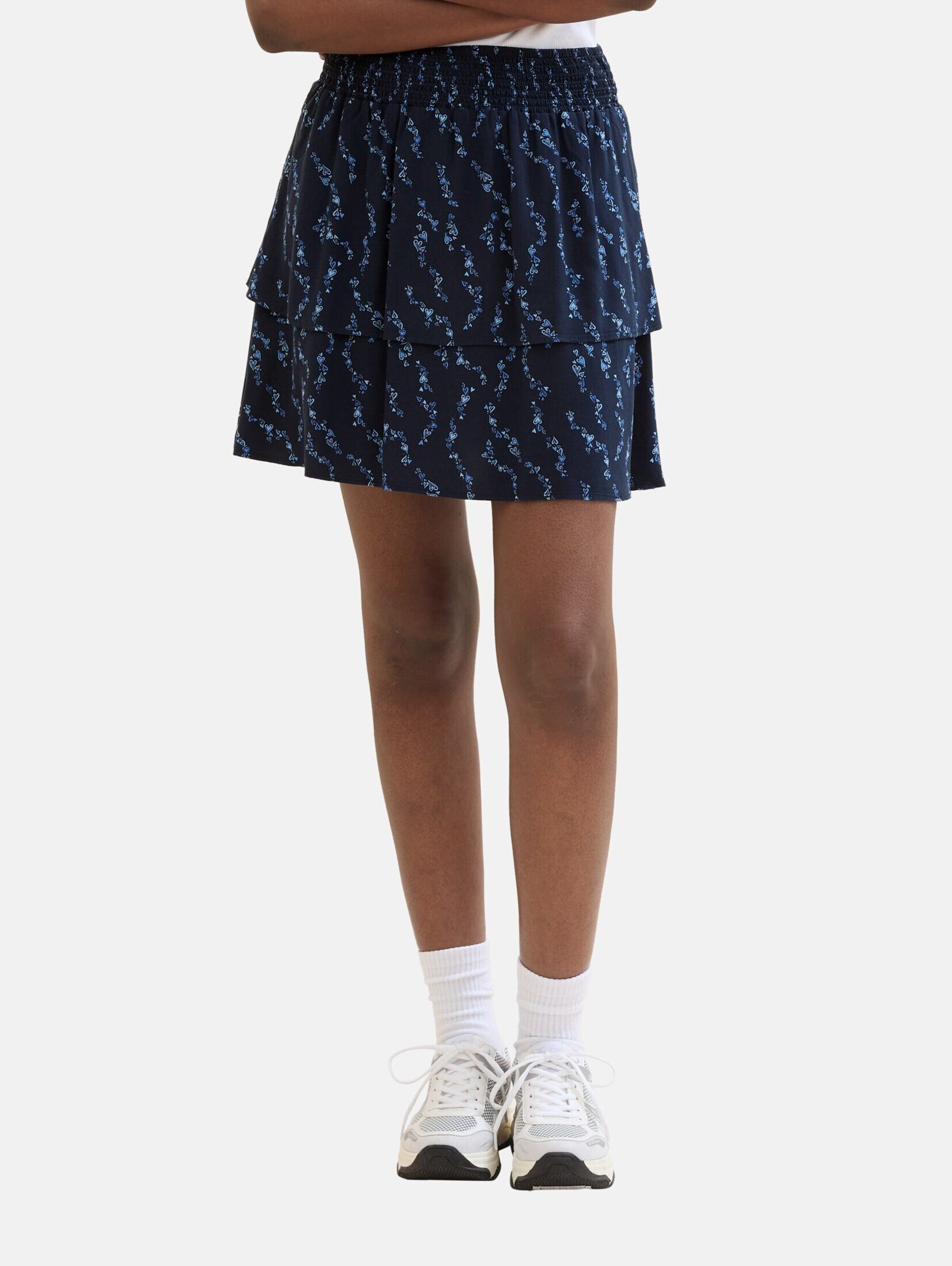 TOM TAILOR Denim Minirock (1-tlg) Volant