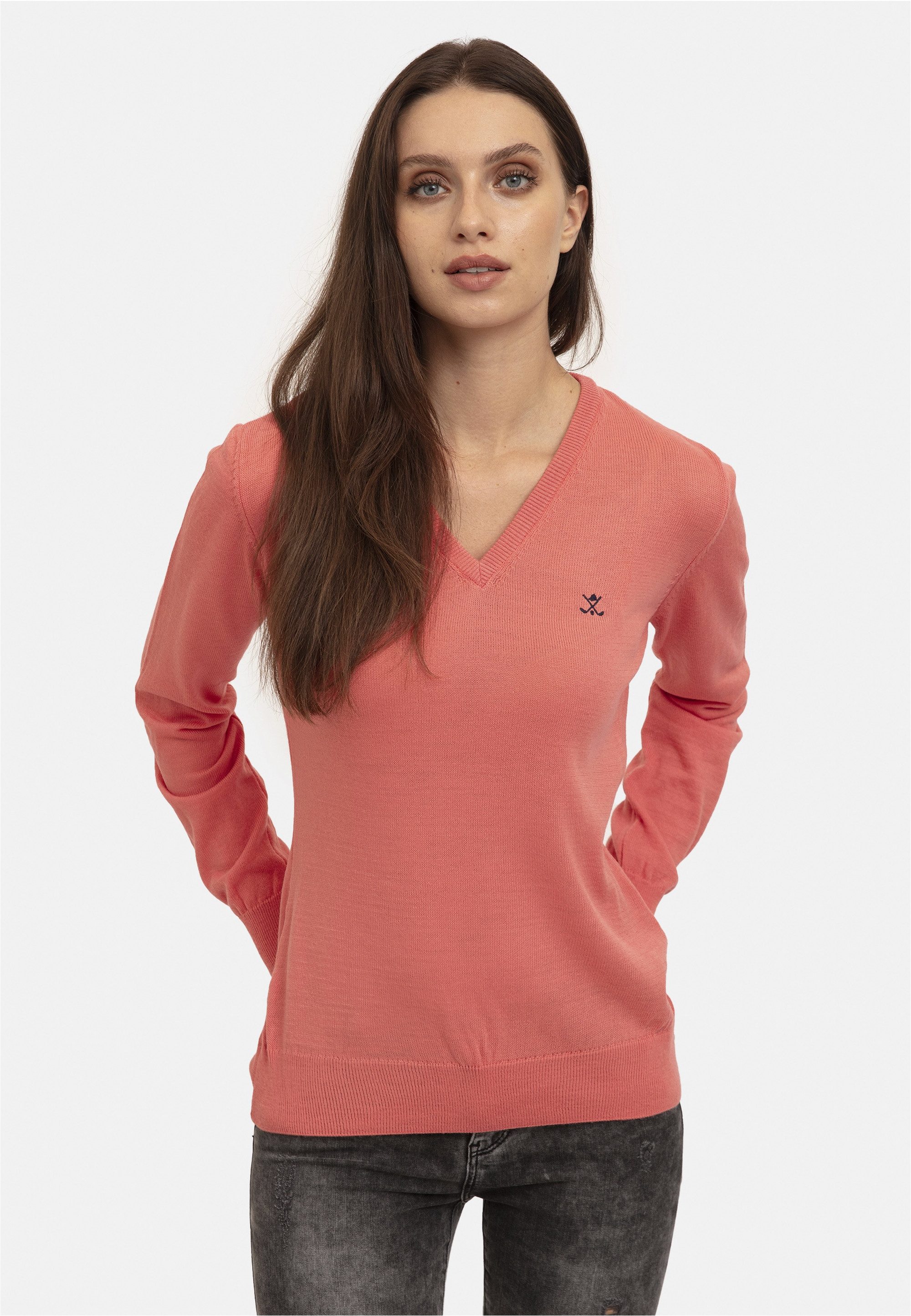 SIR RAYMOND TAILOR Strickpullover Verty (1-tlg) mit klassischem V-Ausschnit günstig online kaufen