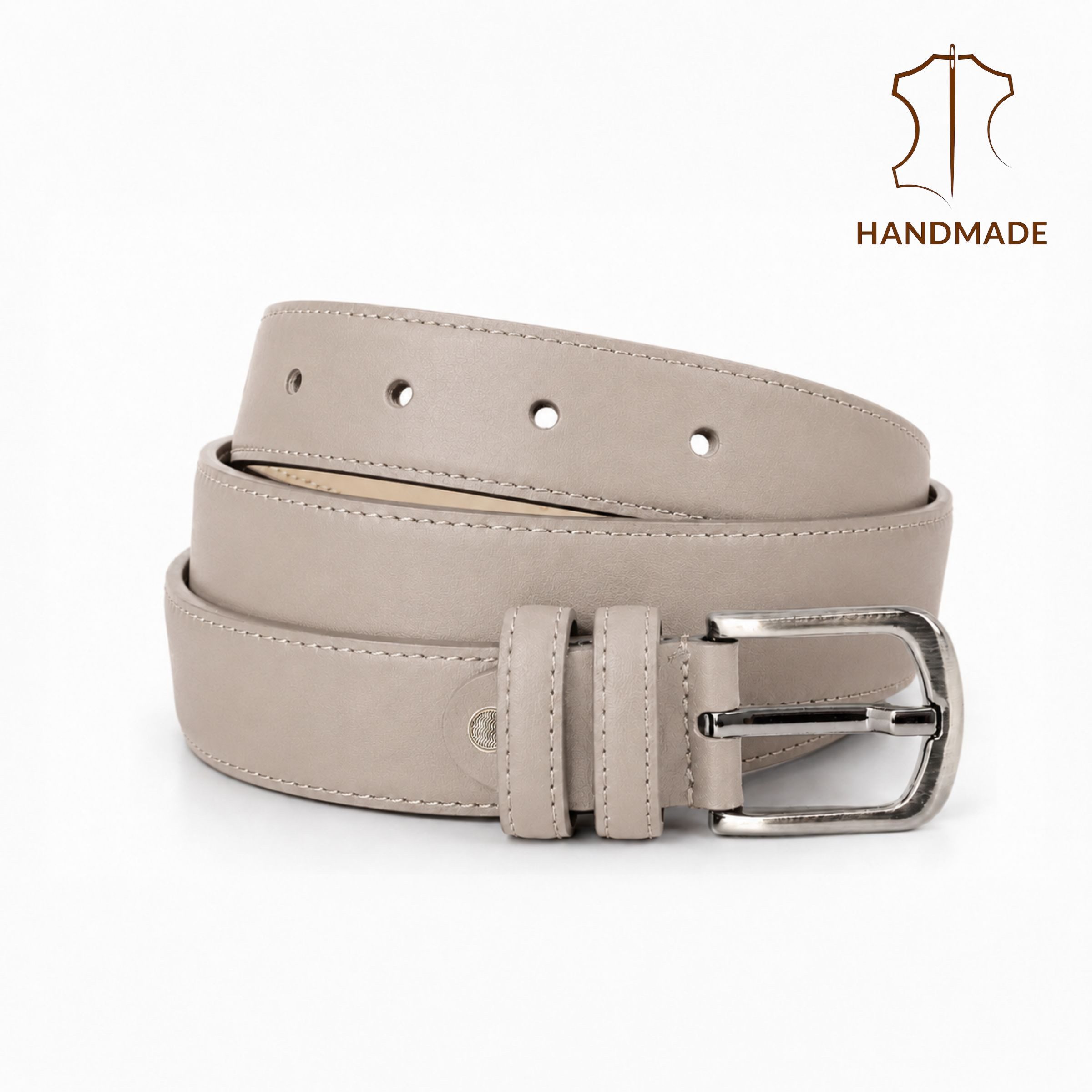 herémood Ledergürtel Gürtel Damen Ledergürtel Jeans & Kleid Geschenke Frauen Accessoires (Gürtel Damen Grau 95 cm - Premium Ledergürtel - handgefertigt - hochwertig verarbeitet - kürzbar, 1-St., Taillengürtel Damen aus Echtleder, für Mom Jeans Damen & Kleid & Hosen) Damengürtel Leder, Geburtstag Geschenk Frau Jeans, Hosen & Kleidung