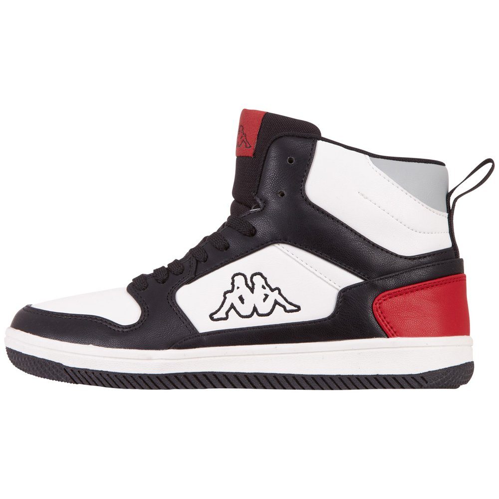 Kappa Sneaker - MINI ME STYLE: auch in Kindergrößen erhältlich black-red
