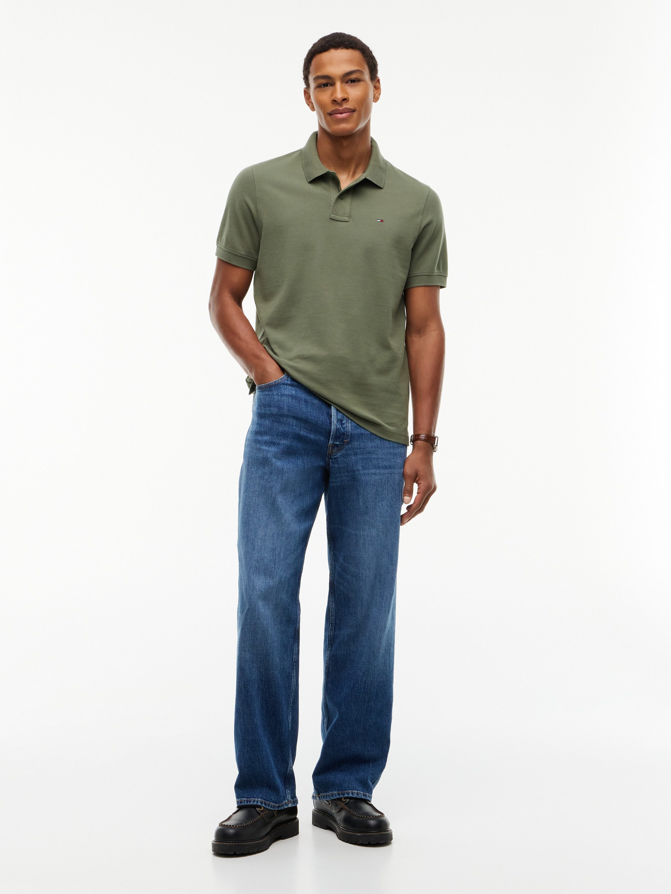 Tommy Jeans Poloshirt TJM REGULAR FIT – Bild 4 von 5