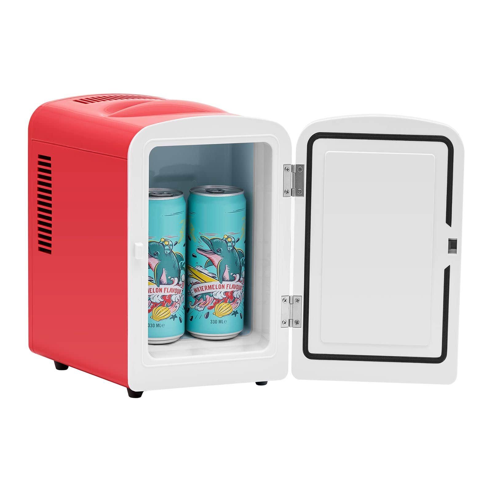 4L V/230 V Elektrische - Kühlbox MSW Mini-Kühlschrank Warmhaltefunktion 12 mit 2-in-1-Gerät