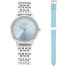 Aniston JEWELRY & WATCHES Quarzuhr, (Set, 2-tlg., mit Wechselband), Armbanduhr, Damenuhr, Ideal auch als Geschenk, neue Kollektion