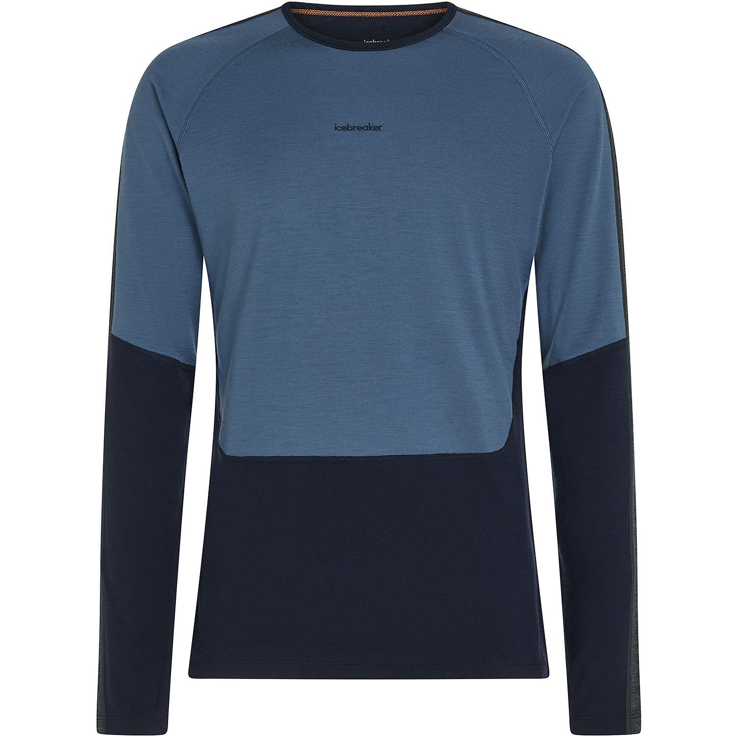ICEBREAKER Kurzarmshirt Unterhemd Men Mer 200 Oasis+ LS Crewe