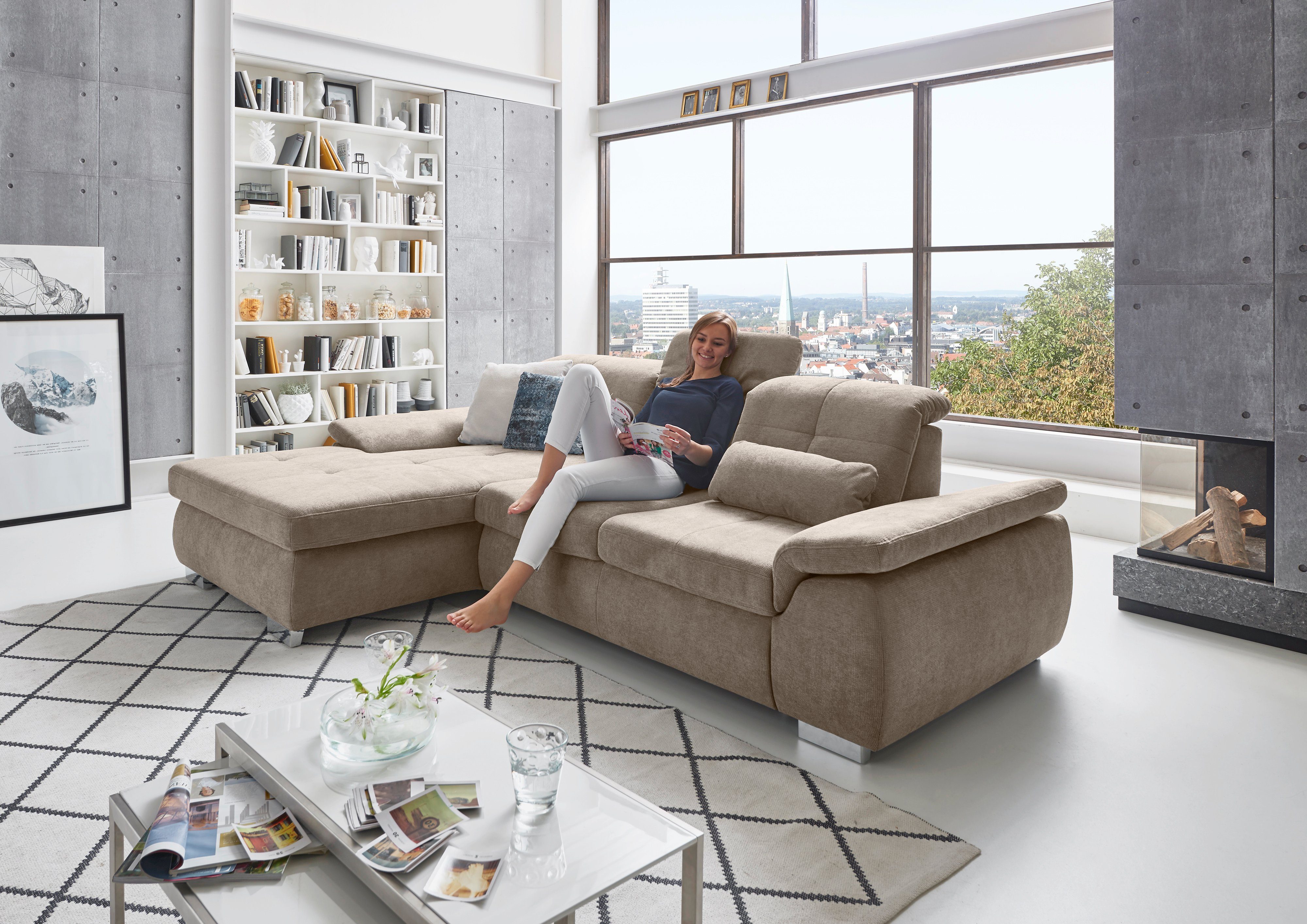 Die PlanBar Ecksofa MP-IN16037 L-Form mit günstig online kaufen