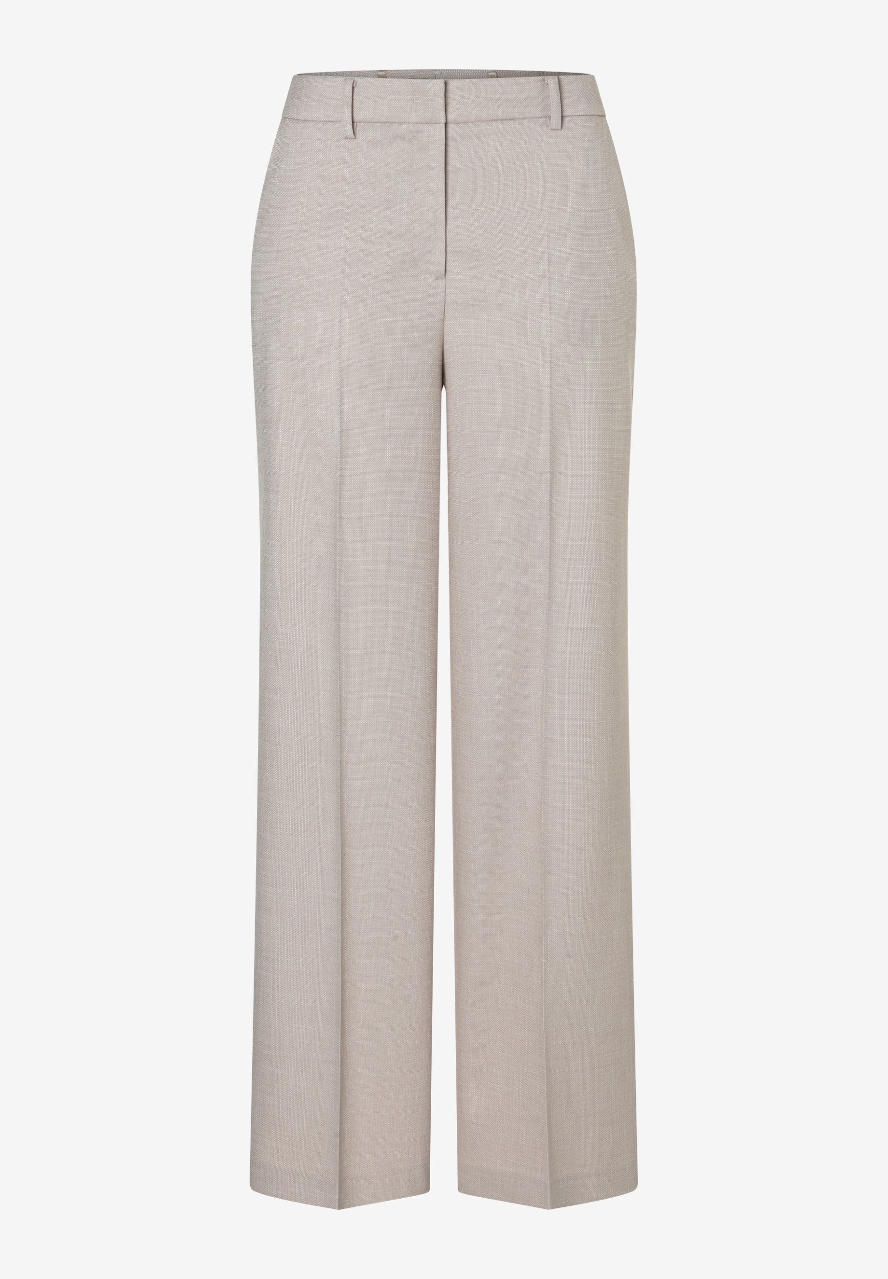 MORE&MORE Stoffhose Melange Structure Wi günstig online kaufen