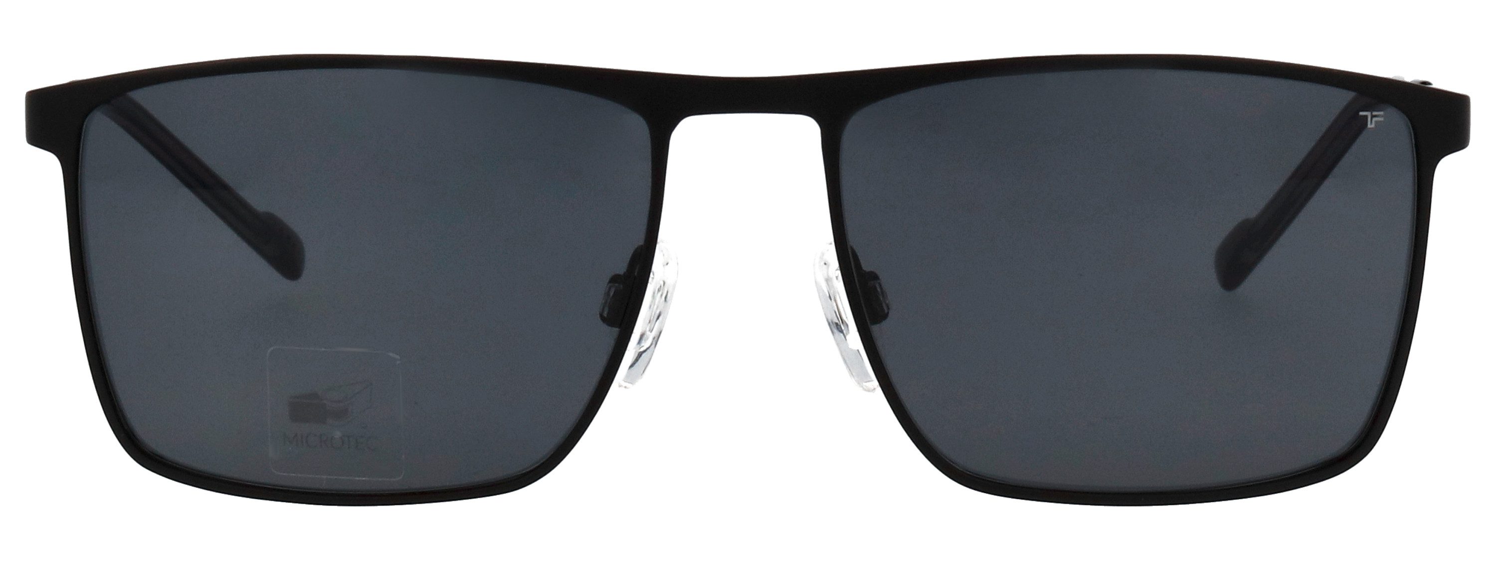 TITANflex Sonnenbrille Modell 824135 Form Karree/Soft, Logoschriftzug auf Bügel, Titanflexfassung