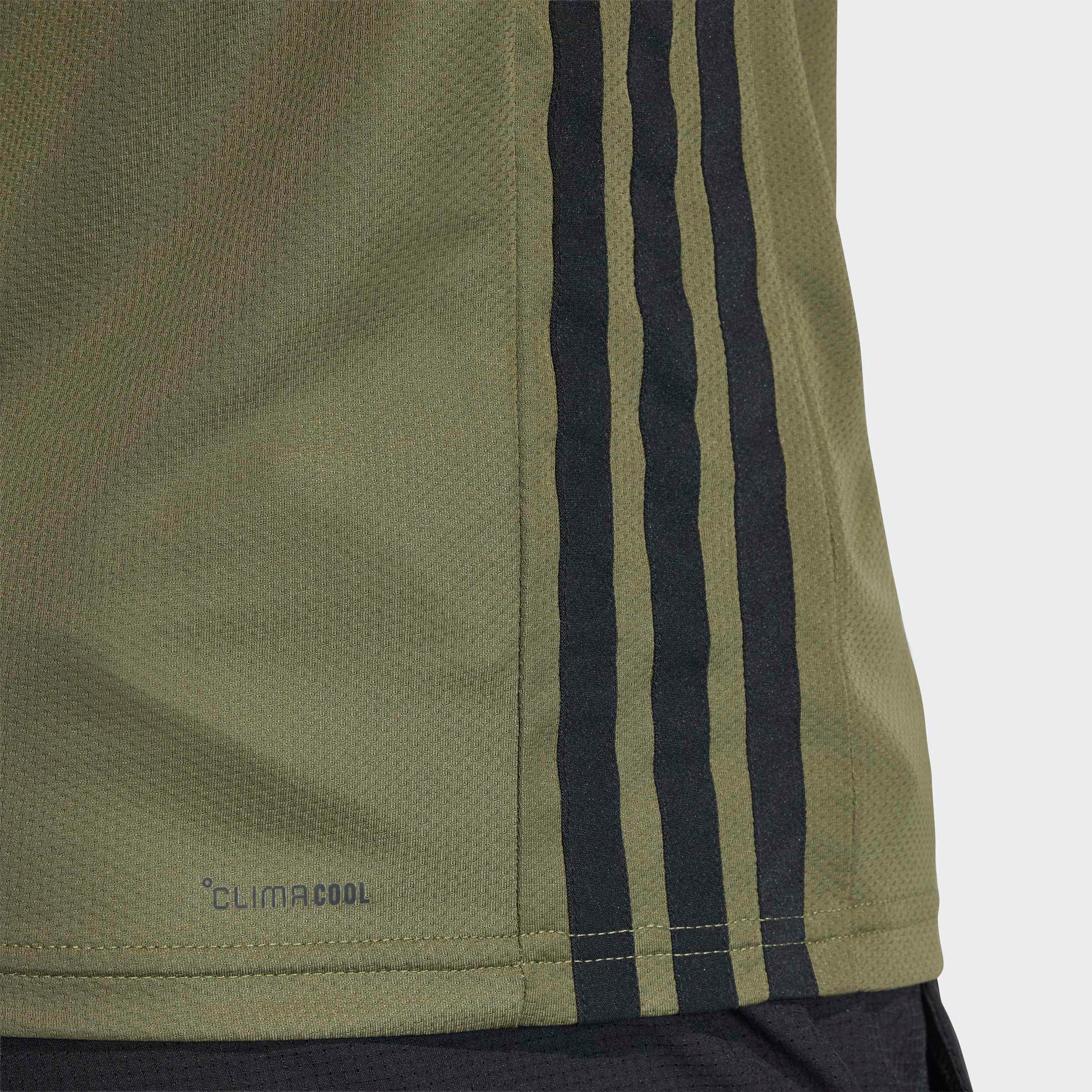 adidas Performance T-Shirt WORKOUT ESSENTIALS BASE 3-STREIFEN