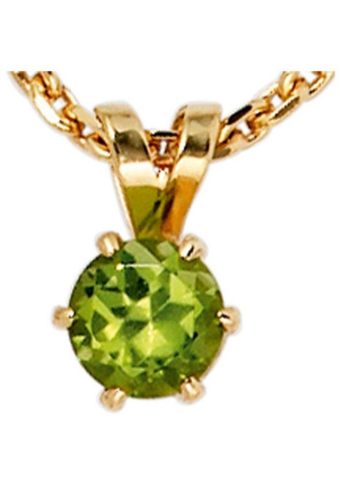 JOBO Kettenanhänger Anhänger mit Perid... JOBO Kettenanhänger Anhänger mit Perid...