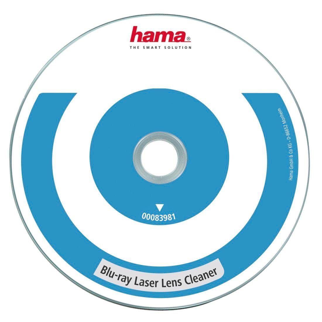 Player Reinigungs-CD Blu-Ray Hama Reinigungs-CD Blu-ray-Laserreinigungsdisc