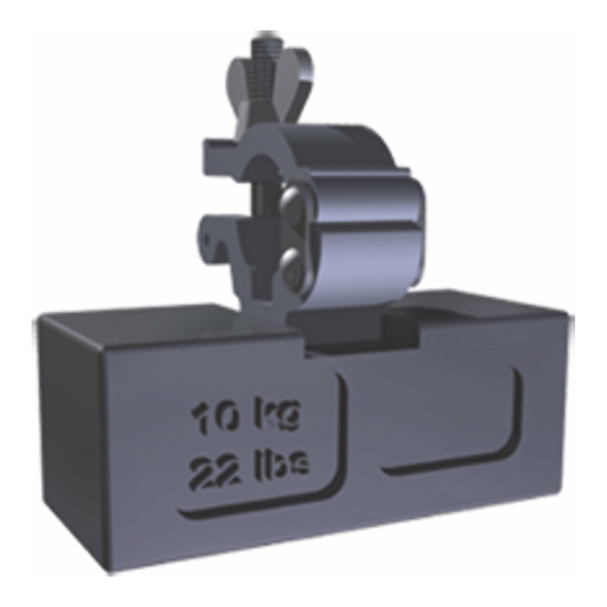 Zarges T-Gleiter ZARGES Ballastgewicht 10 Kg Ausleger