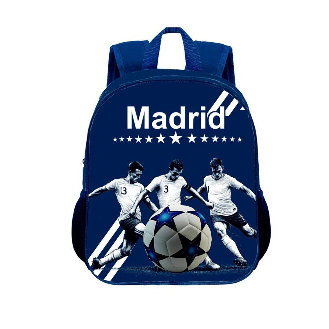 Tinisu Rucksack Real Madrid 3D Rucksack Tasche Schule Ranzen Umhängetasche