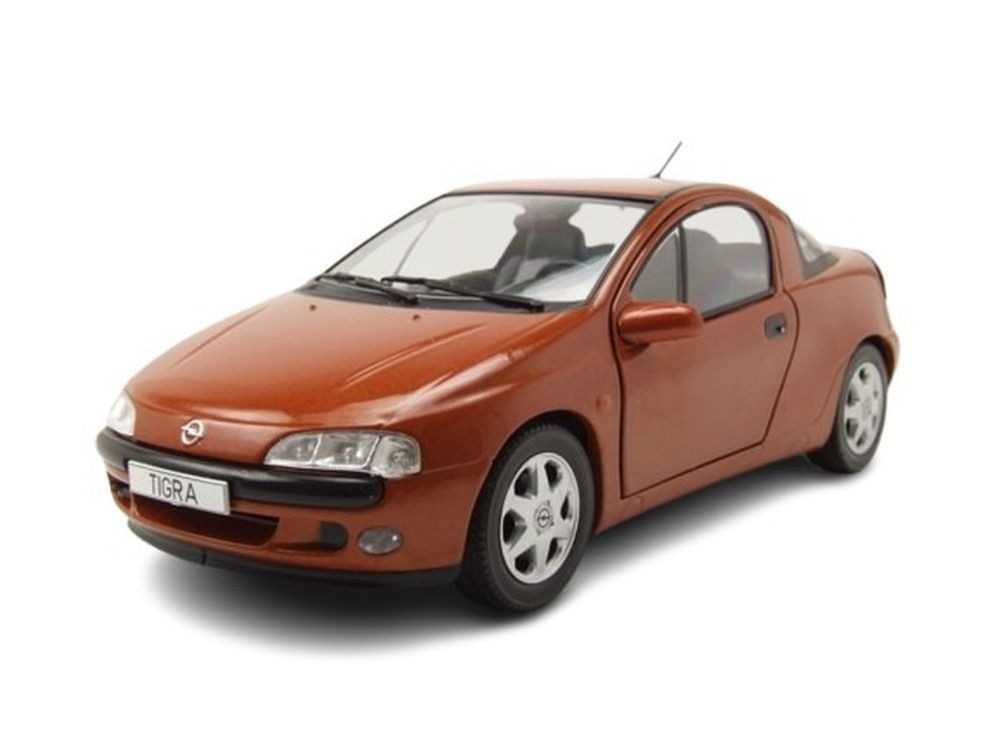 Whitebox Modellauto Opel Tigra 1994 kupfer, Maßstab 1:24