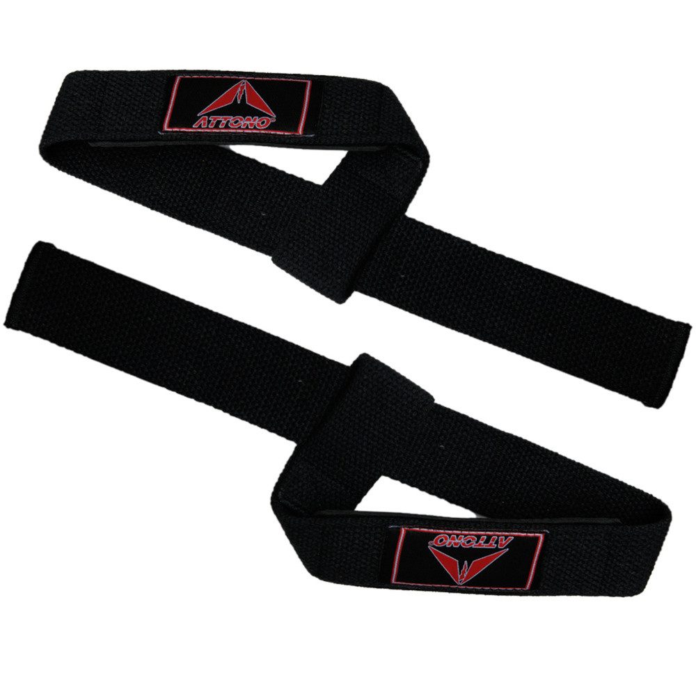 ATTONO Handgelenkstütze Zughilfe, Krafttraining Bandage, Handgelenkbandage Gym-Bandage, 1 Paar