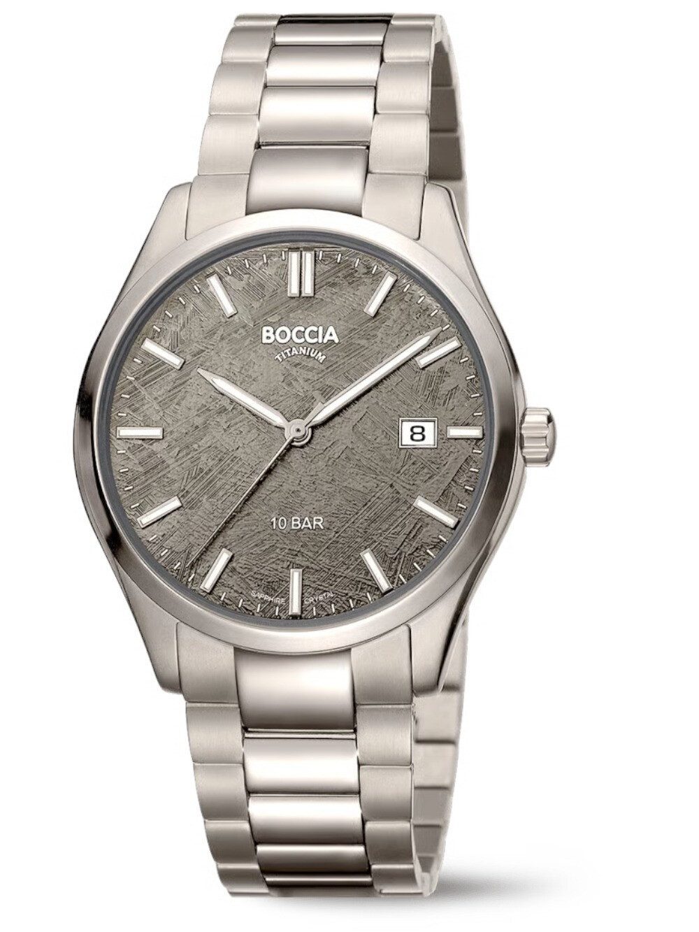 Boccia Quarzuhr Boccia 3672-01 Herrenuhr Classic 38mm 10ATM Boccia 3672-01 Herrenuhr Classic 38mm 10ATM