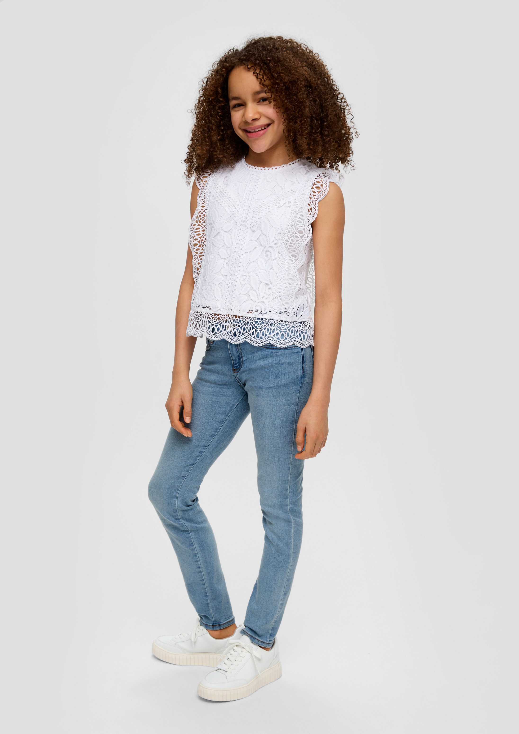 s.Oliver Slim-fit-Jeans Jeans-Hose SURI Jeans Suri / Regular Fit / Mid Rise / Slim Leg – Bild 4 von 4
