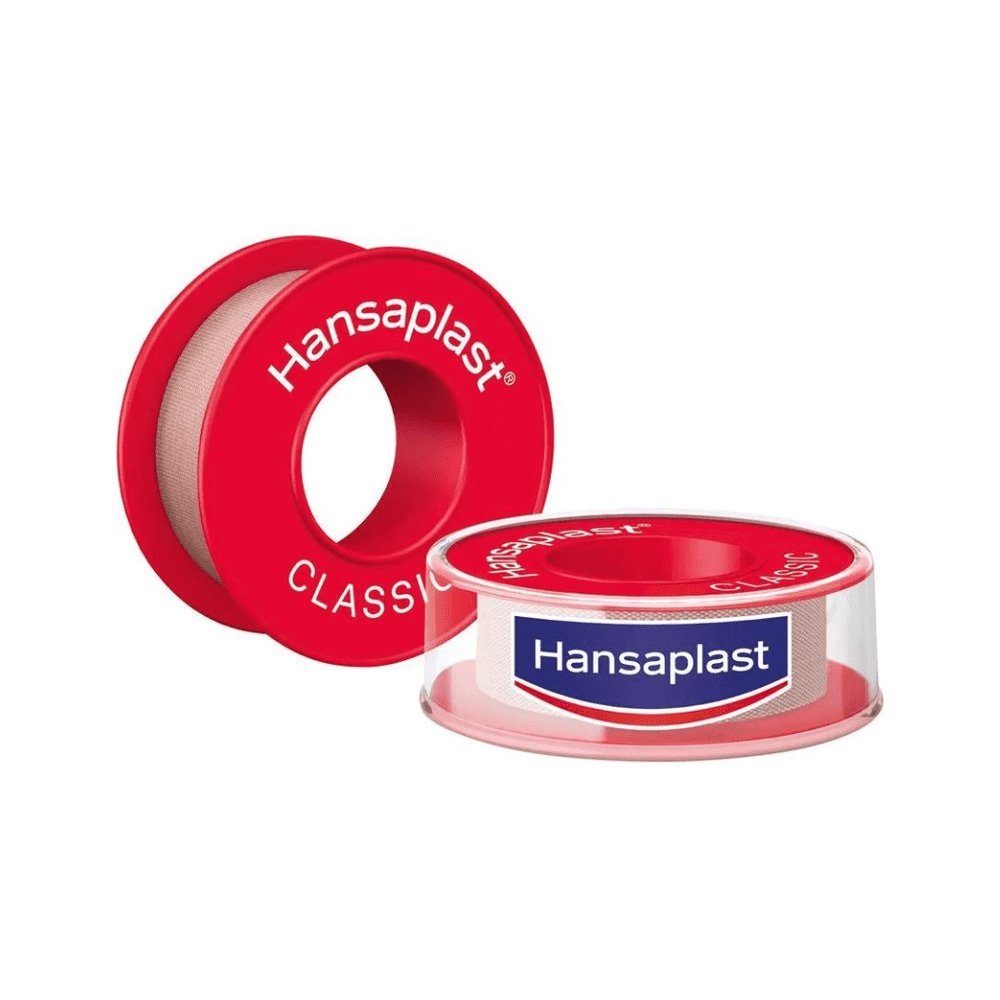 Hansaplast Wundpflaster Hansaplast Fixierpflaster Classic, 5 m x 1,25 cm