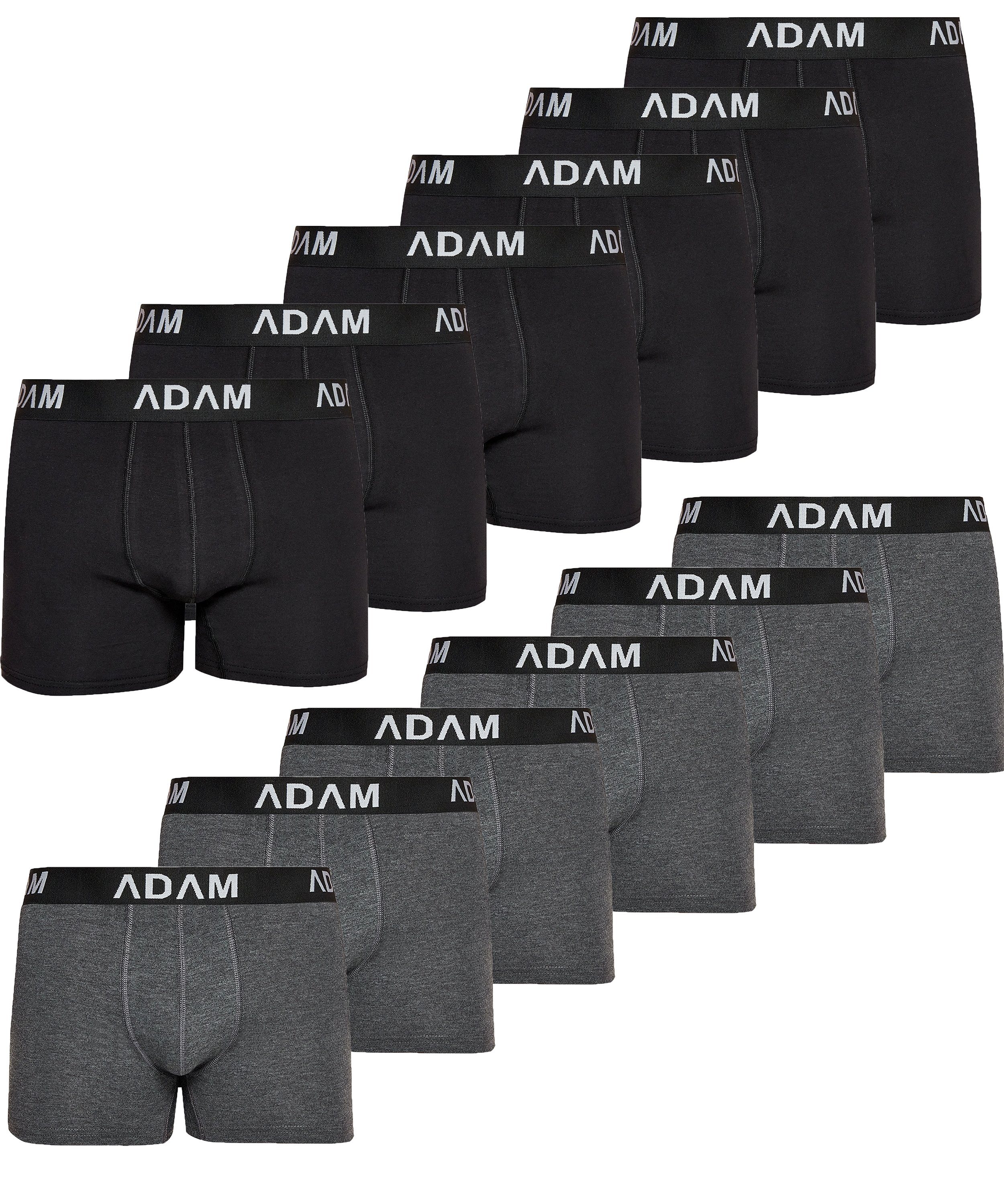 ADAM JEANS Boxershorts Herren Boxershorts aus extra weicher Baumwolle Boxer günstig online kaufen