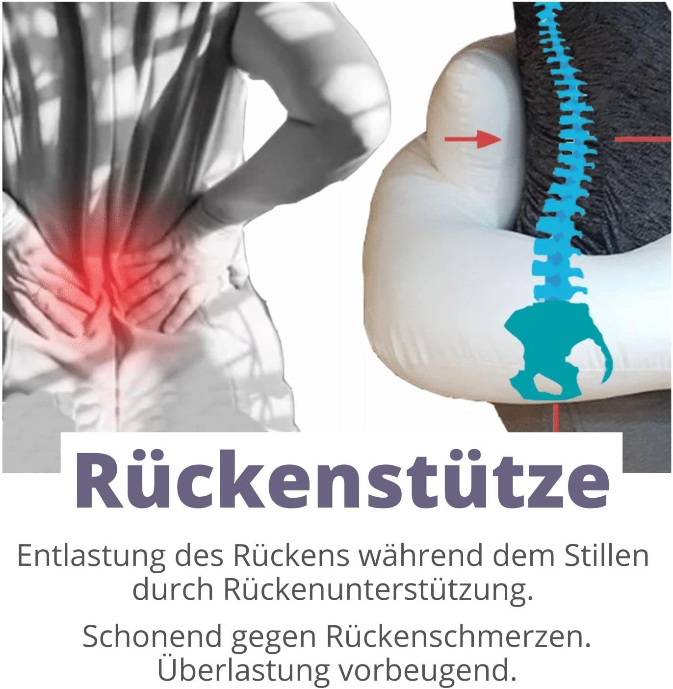 Traumreiter Stillkissen Zwillingsstillkissen Twinki grau I Stillkissen Zwillinge