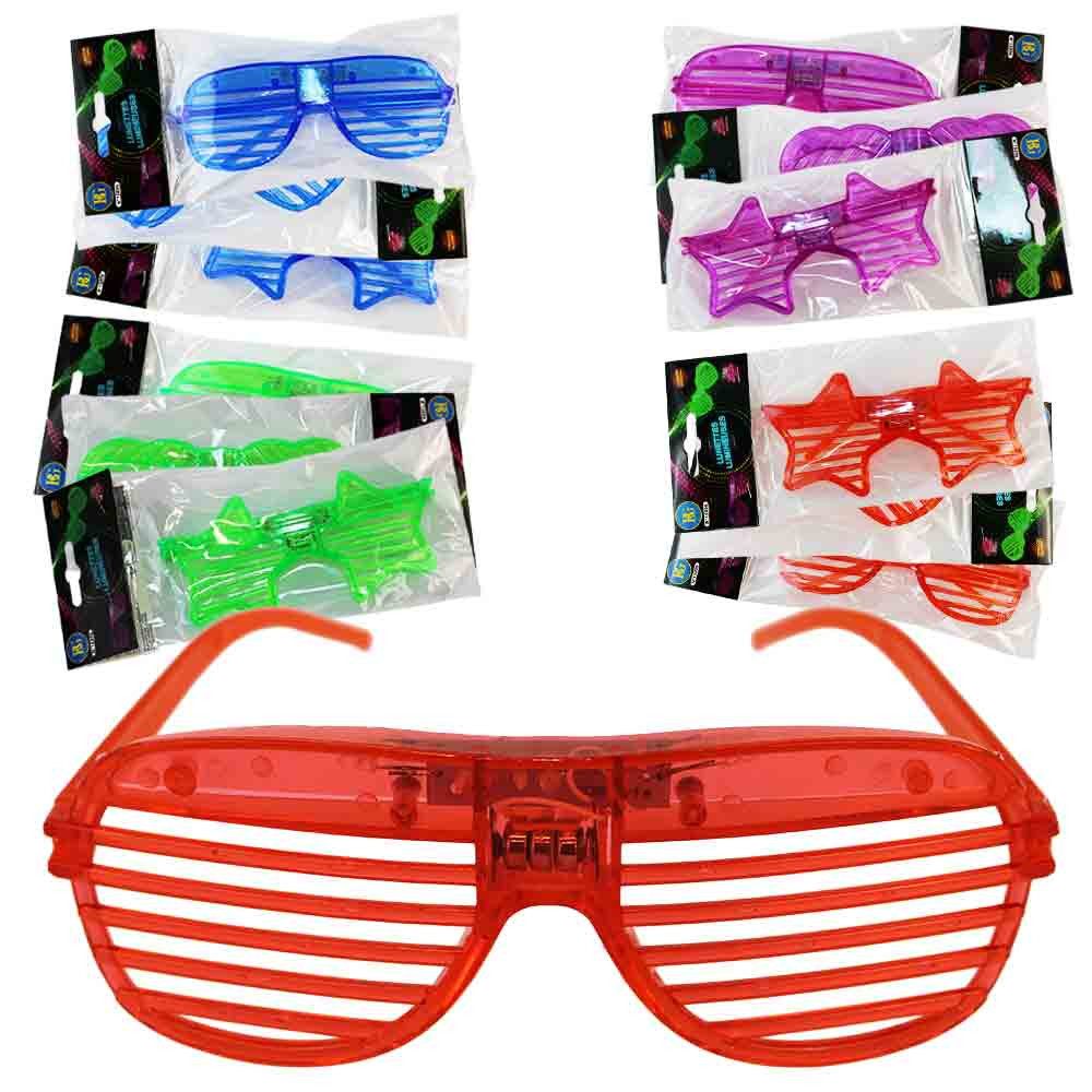 B&G INTERNATIONAL Retrosonnenbrille LED Partybrille ohne günstig online kaufen
