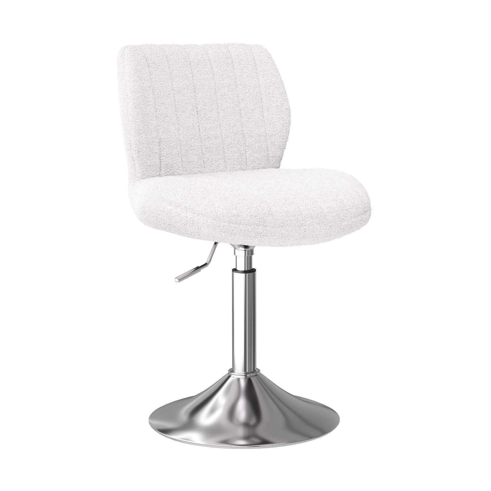 HOMALL Barhocker Höhenverstellbarer, um 360° drehbarer Friseurstuhl Drehstühle (1 St/2 St Barhocker und Schminkstuihle mit doppelter Polsterung, geeignet fur Sc – Bild 2 von 5