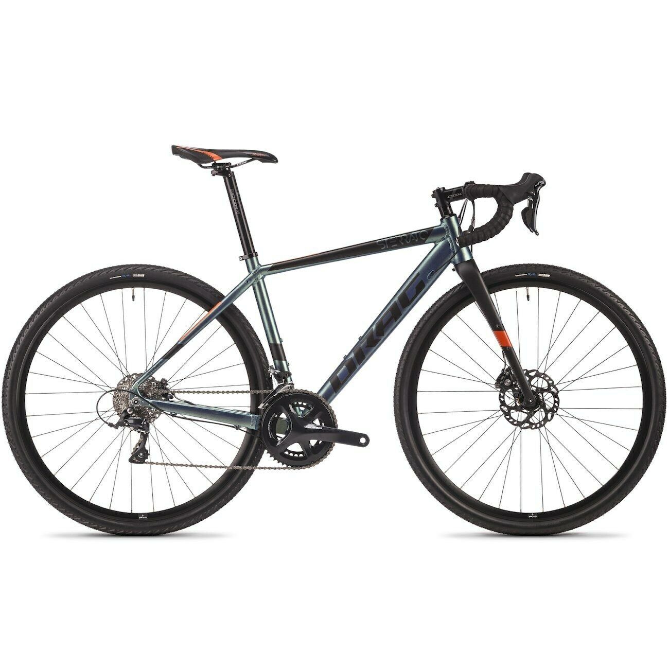 Airtracks Gravelbike Men's Gravel Bike Sterrato 5.0 Shimano Sora R3000 High-End Gravel Bike, 18-speed - Frame sizes 52cm and 55cm - 2025 model