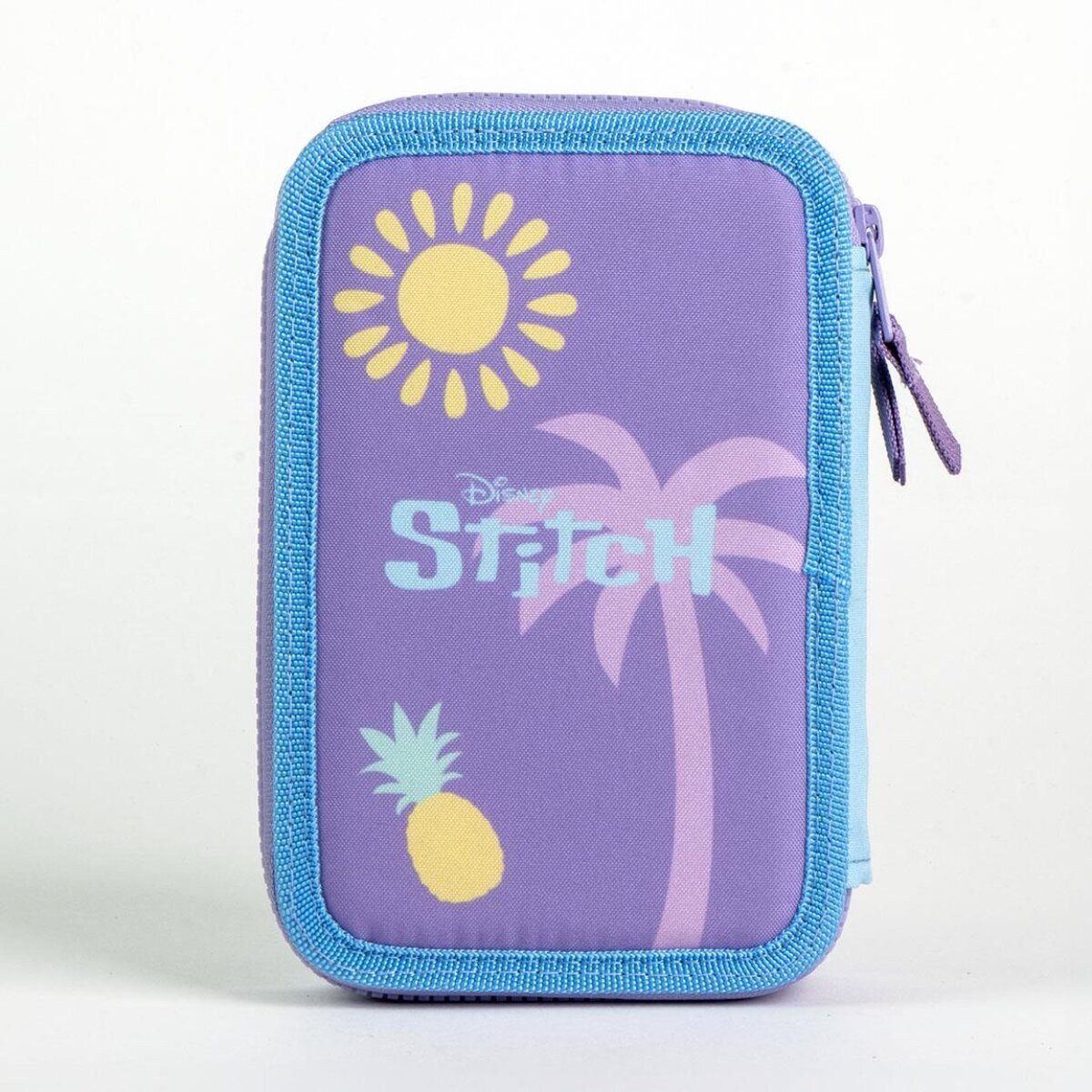 Disney Federmäppchen Disney Stitch Federmappe gefüllt Schuletui & Stiftebox mit Zubehör
