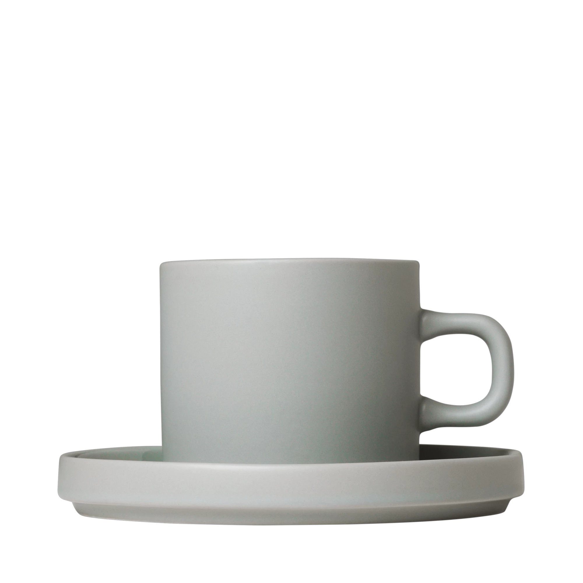 blomus Tasse -PILAR- Keramiktasse, Espressotasse, Kaffeetasse, 2-tlg., Keramik, Hochwertige Keramik, Zeitloses Design, Unikat