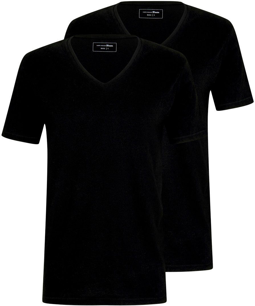 TOM TAILOR Denim T-Shirt (Packung, 2-tlg., 2er-Pack) online kaufen | OTTO