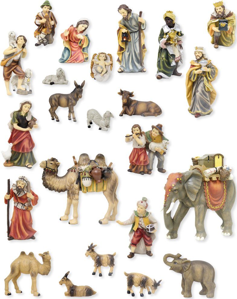 FADEDA Krippenfigur 23x FADEDA Mathias-Krippenfiguren, Высота в см: 11 (23 St)