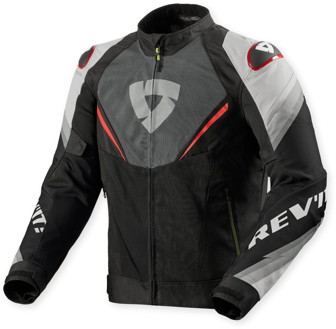 Revit Motorradjacke Quantum 3 Air Motorrad Textiljacke belüftet protektoren reflektierende reißverschluss